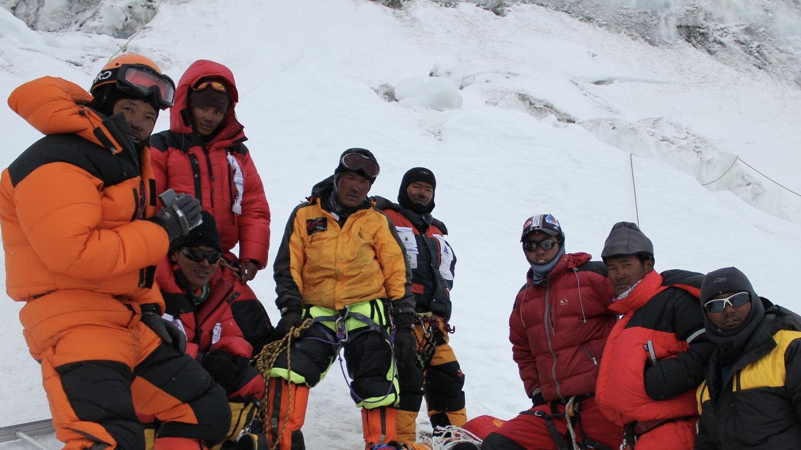 Death Zone: Cleaning Mount Everest 2018 movie scene