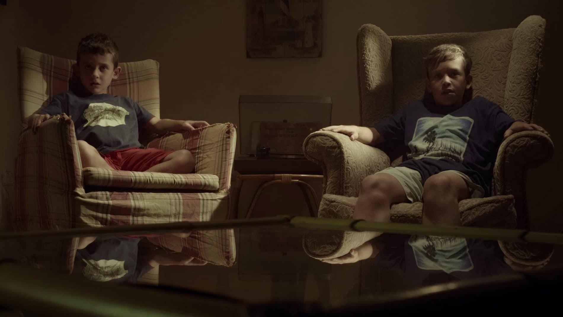The Postman in Underwear 2016 movie scene