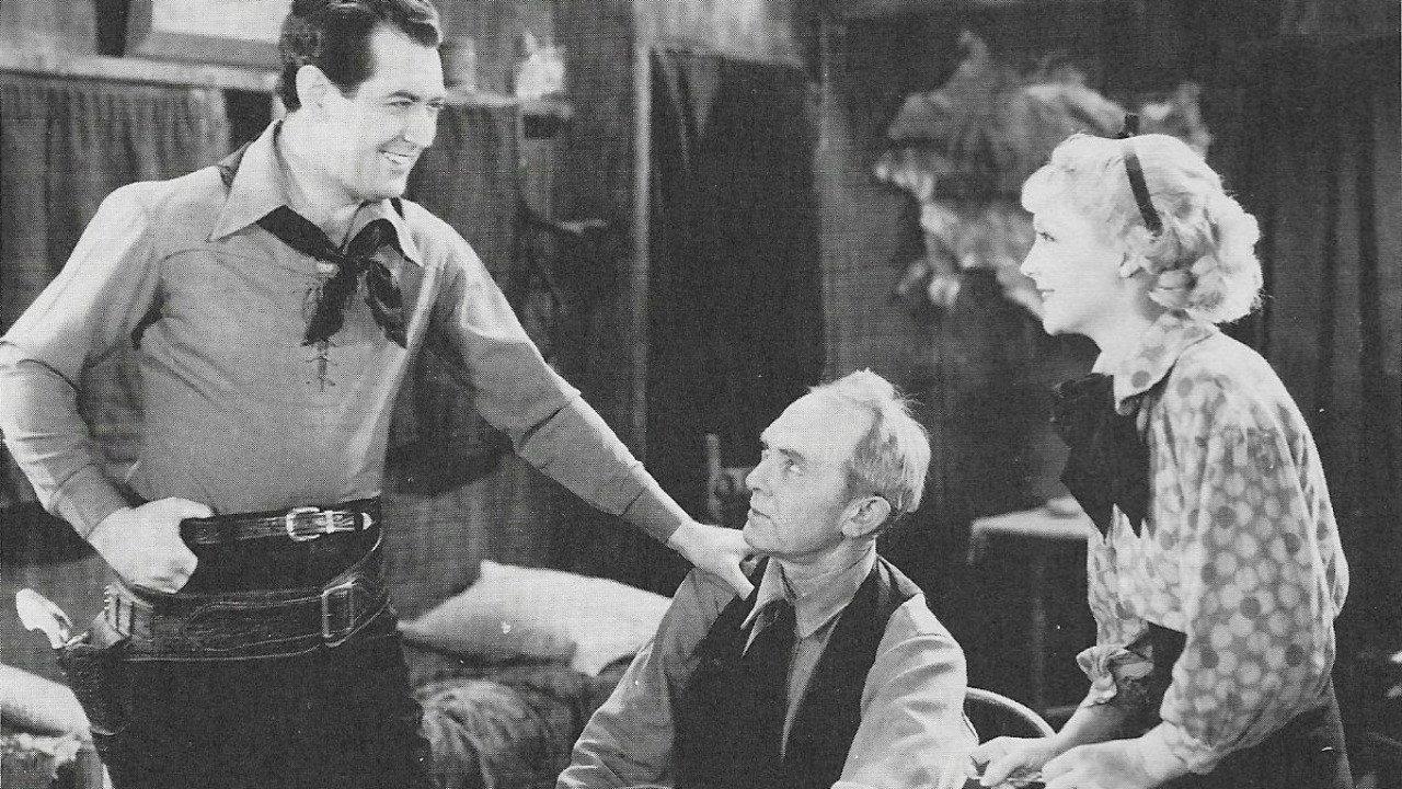 Valley of the Lawless 1936 movie scene