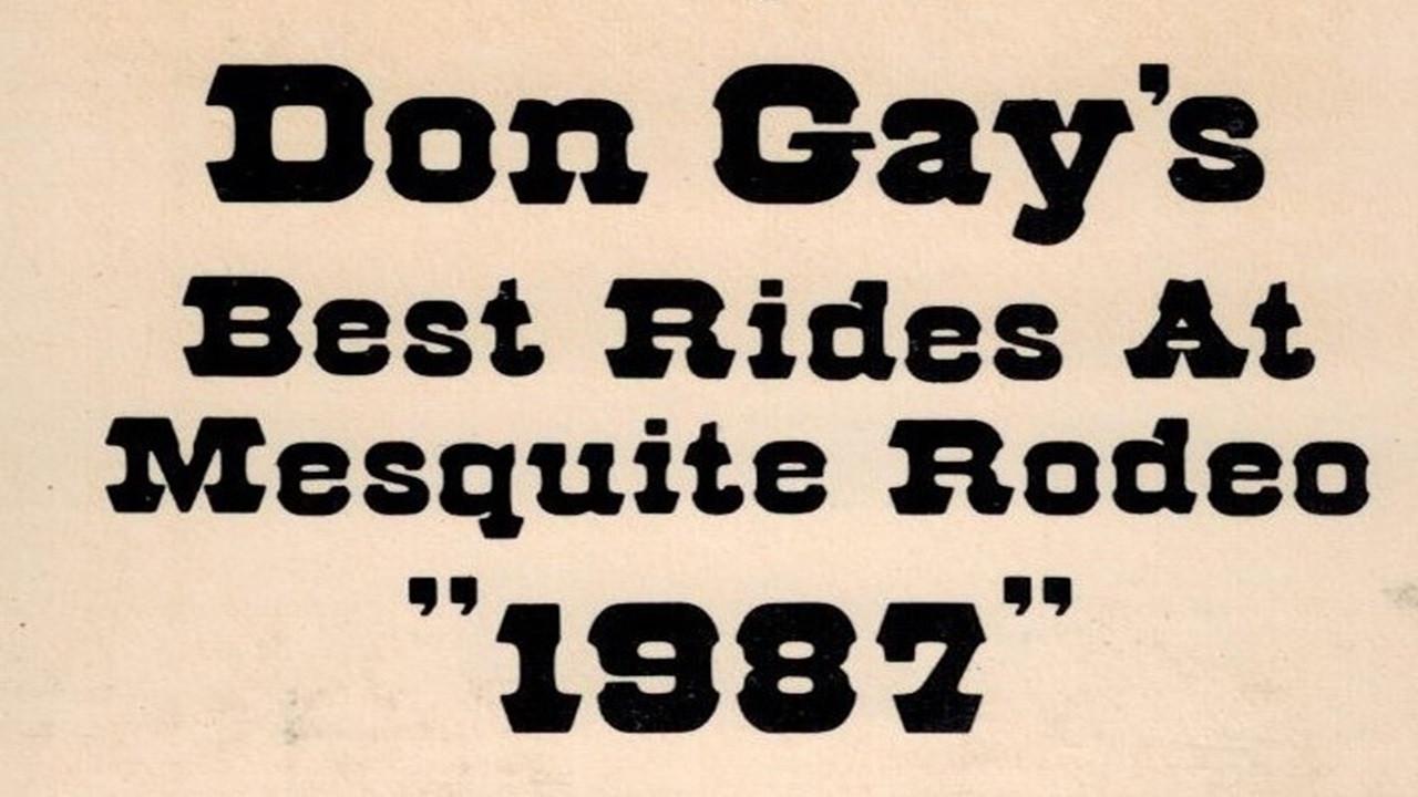 Don Gay's Best Rides At Mesquite Rodeo 1987 1988 movie scene