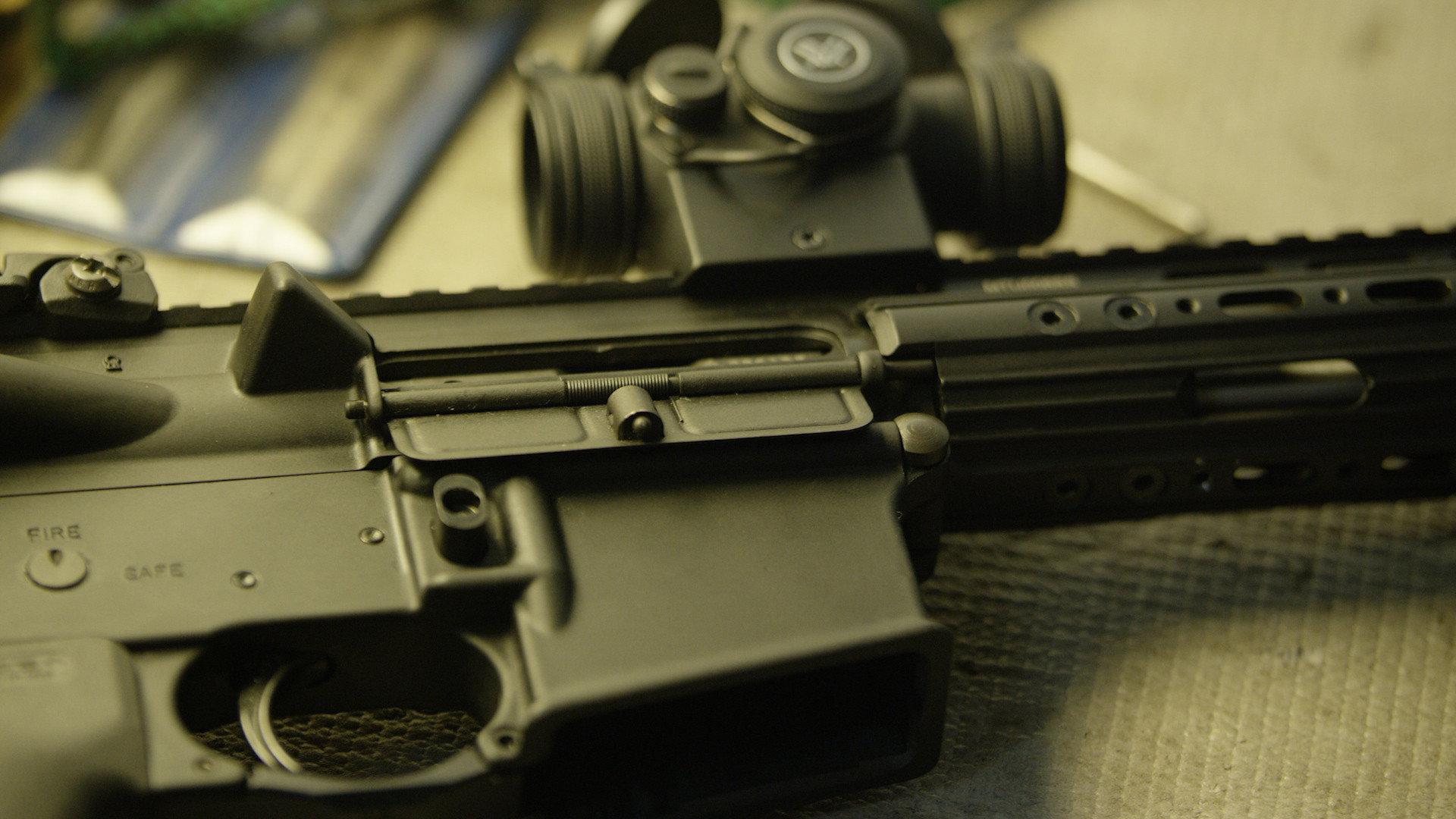 Shadow of a Gun 2018 movie scene