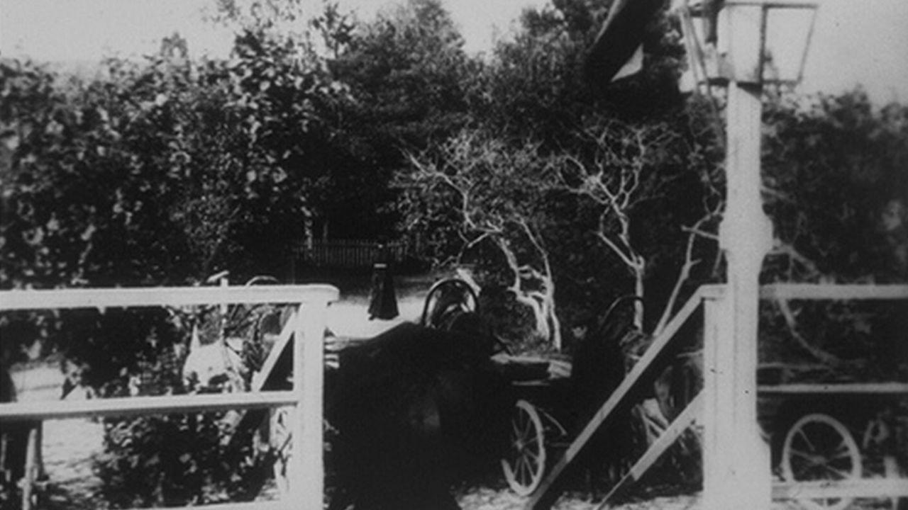 Panorama de la ligne de Peterhof 1897 movie scene