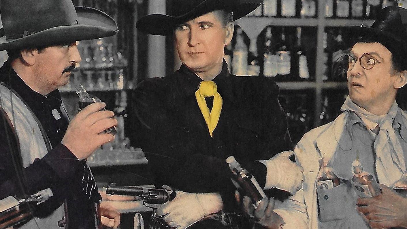 Riders of the West 1942 movie scene