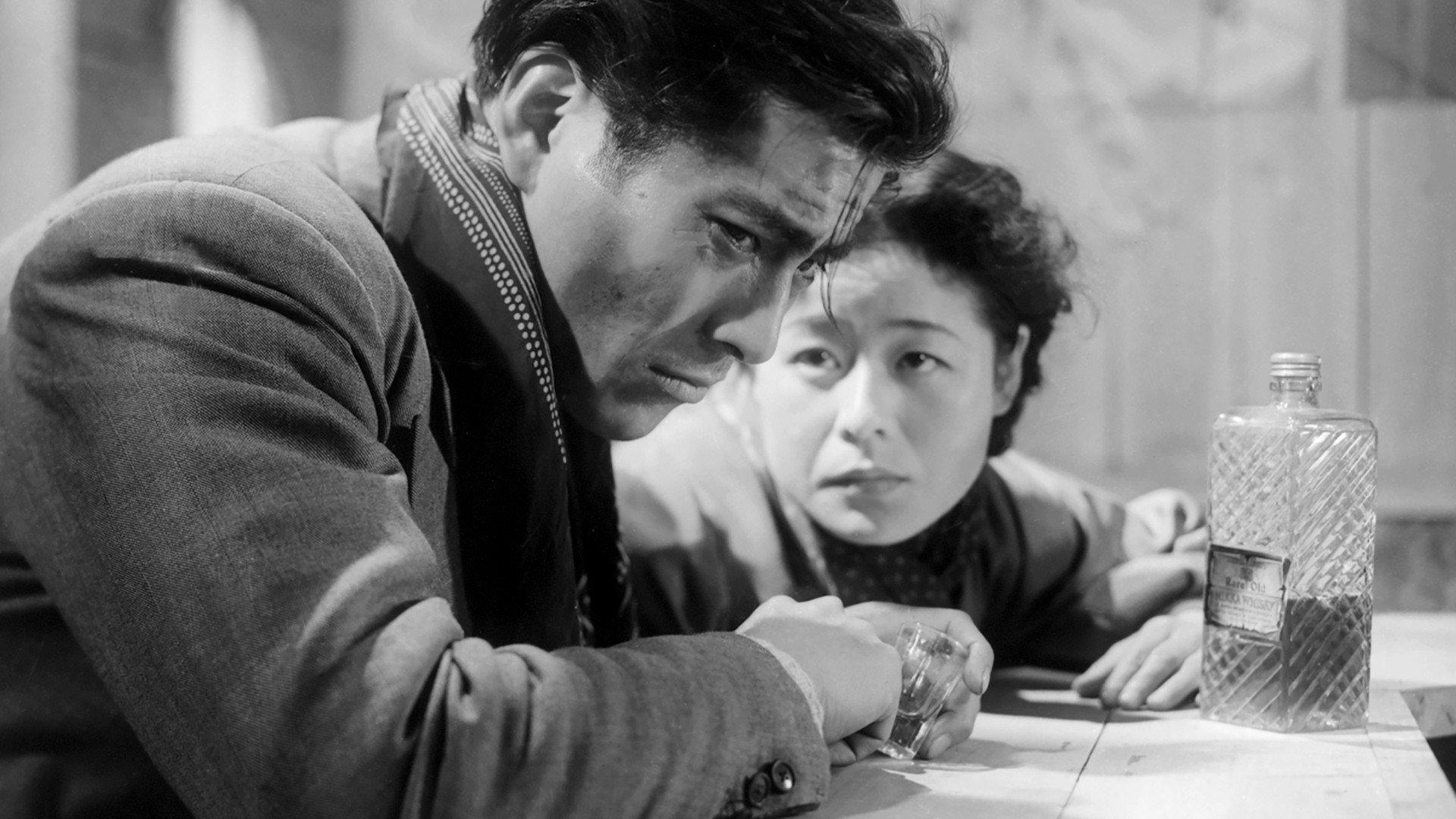 Drunken Angel 1948 movie scene