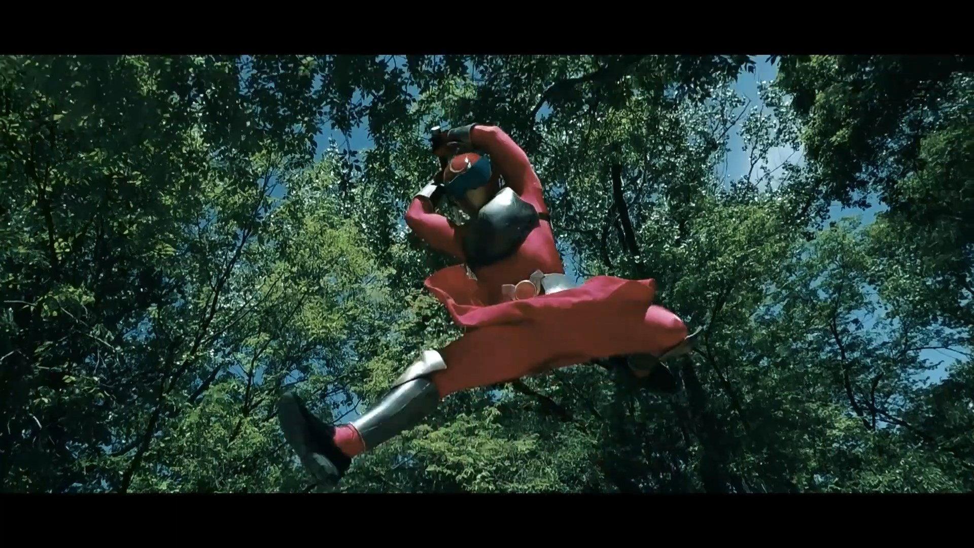 Jumpsuit Hero: Delta-R 2022 movie scene