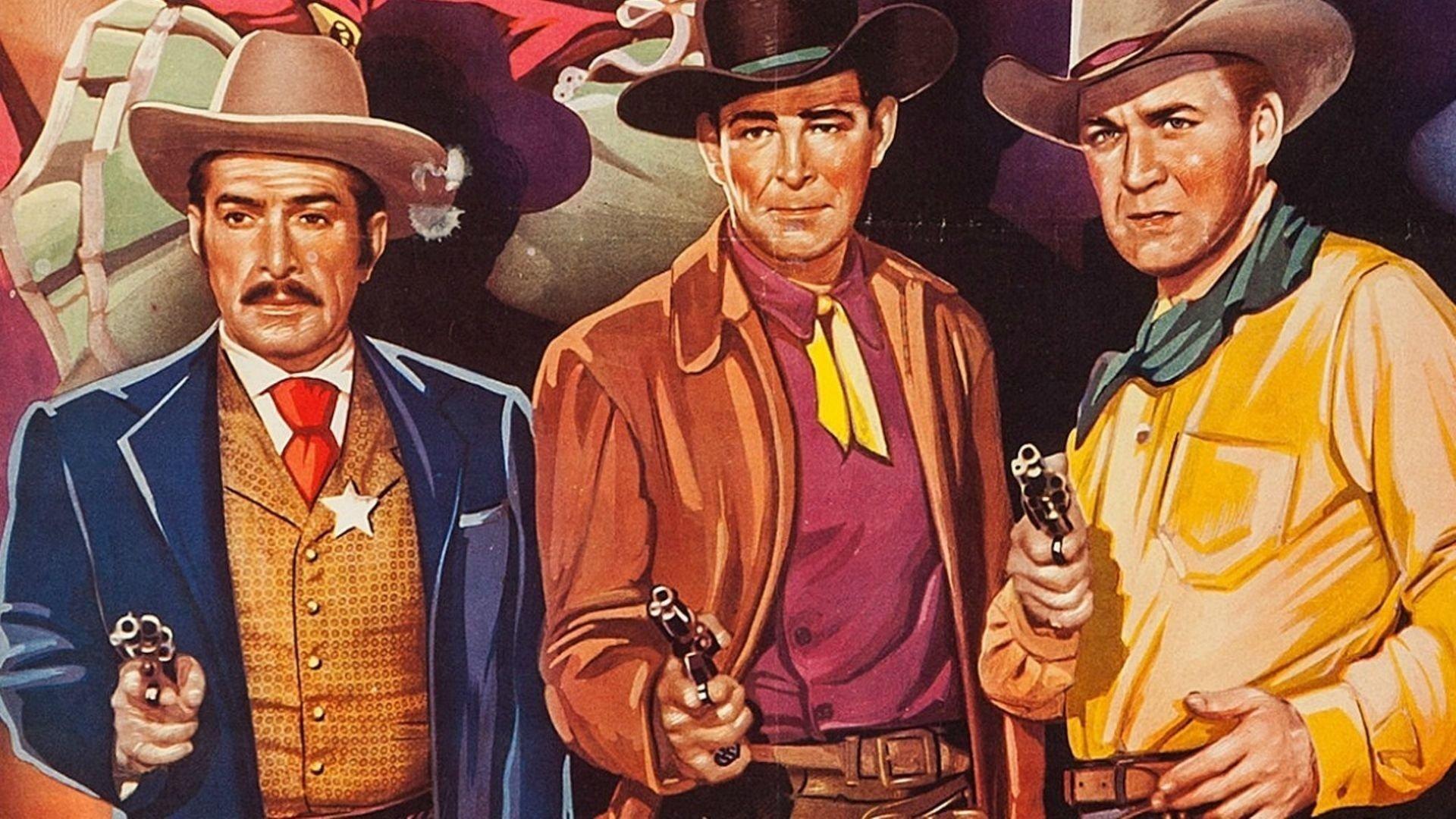 Ride the Man Down 1952 movie scene