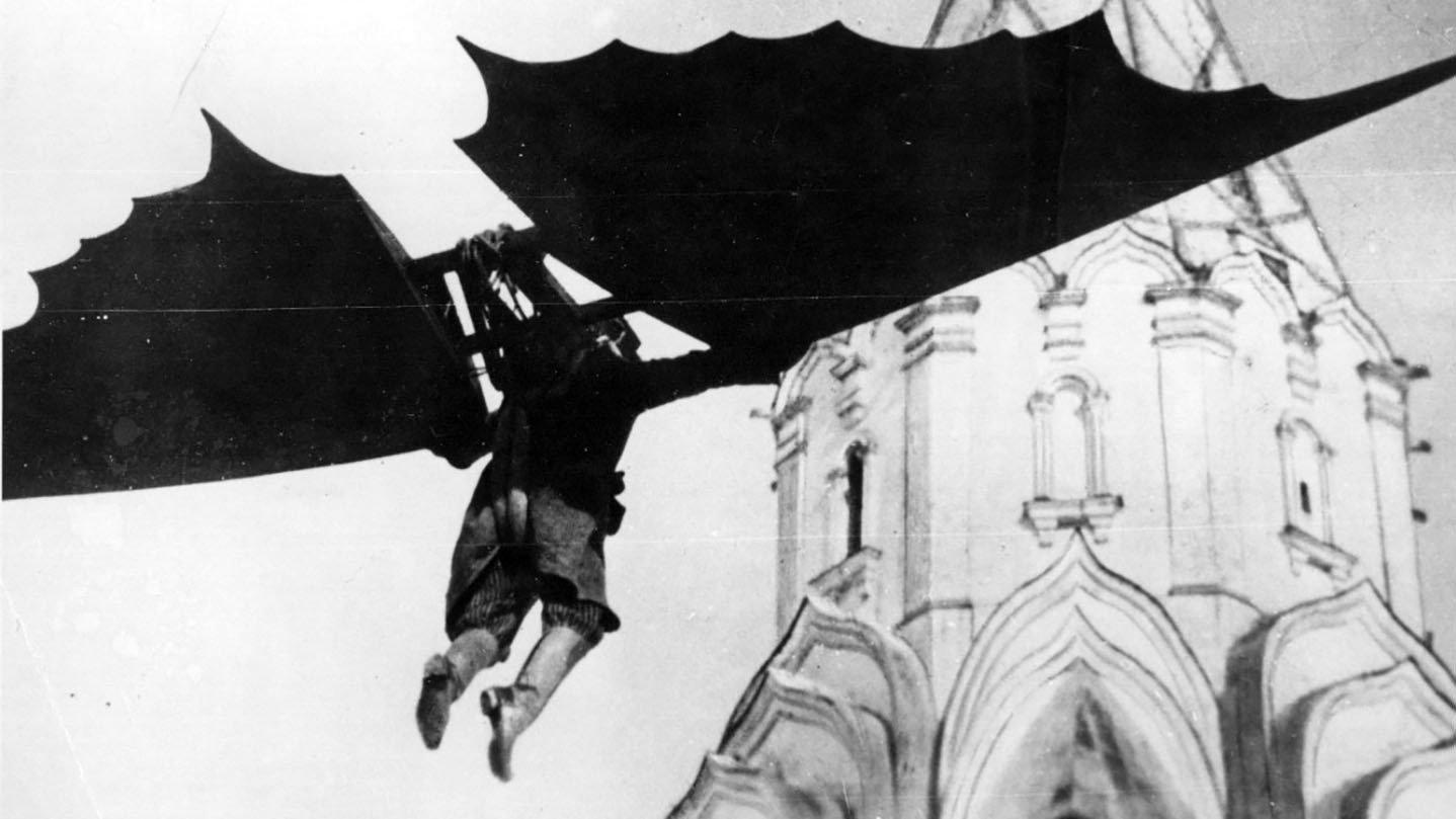Wings of a Serf 1926 movie scene