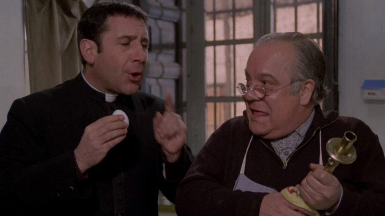 Un curita cañón 1974 movie scene