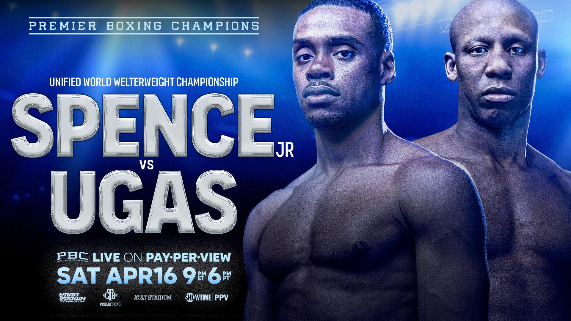 Errol Spence Jr. vs. Yordenis Ugas 2022 movie scene