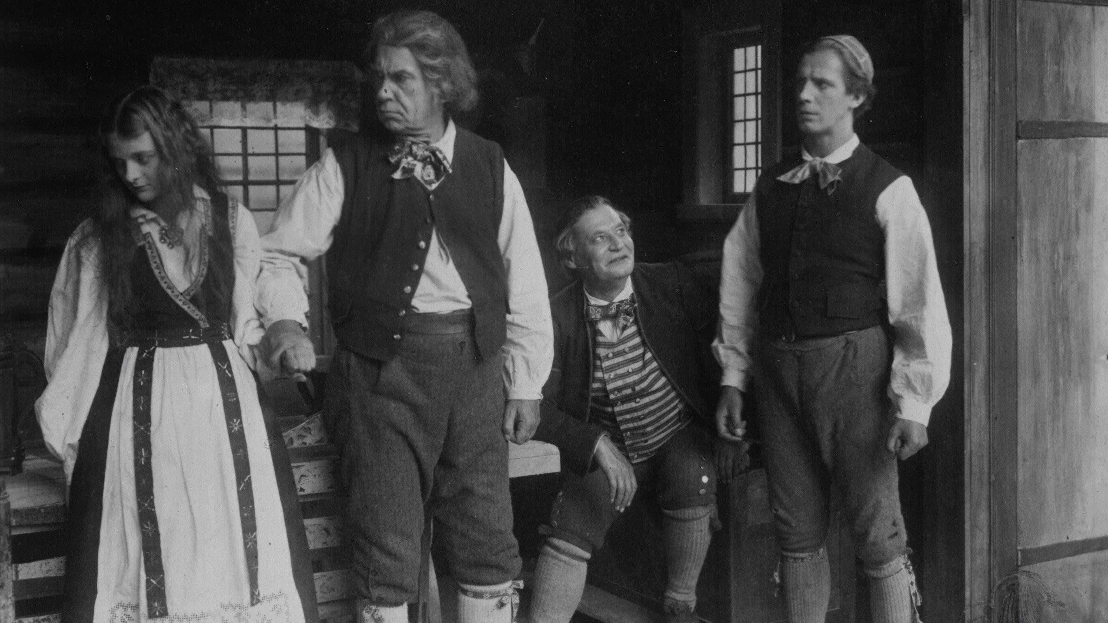 A Dangerous Courtship 1919 movie scene