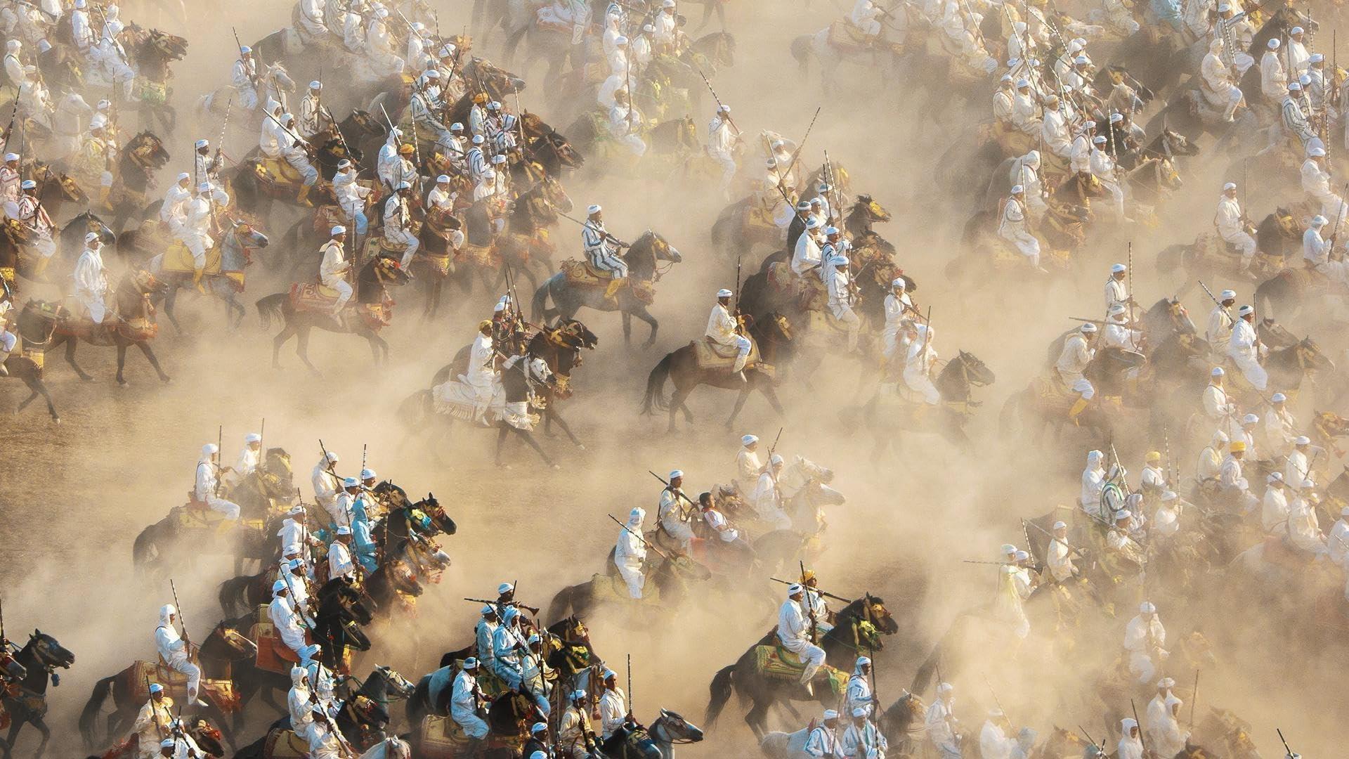 Morocco from Above 2017 movie scene