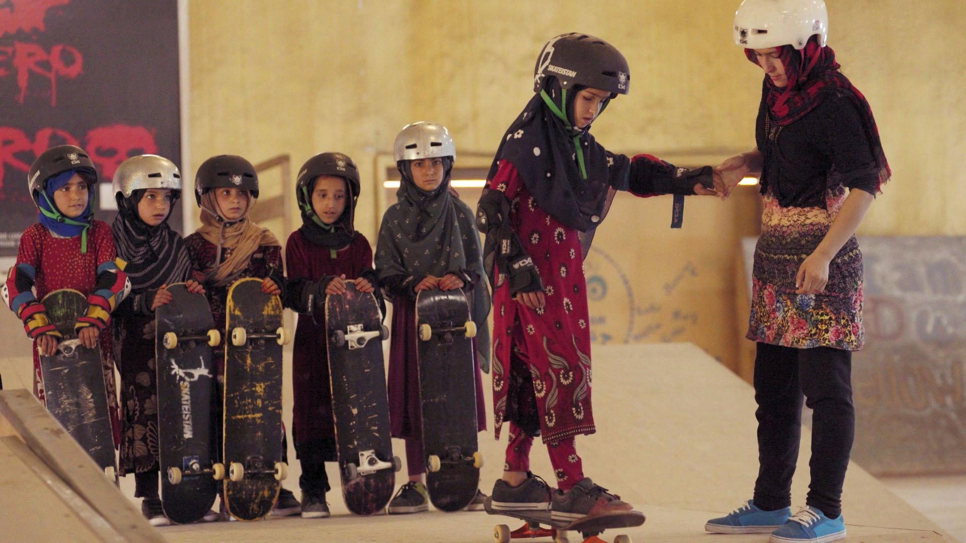 Learning to Skateboard in a Warzone (If You're a Girl) 2020 movie scene
