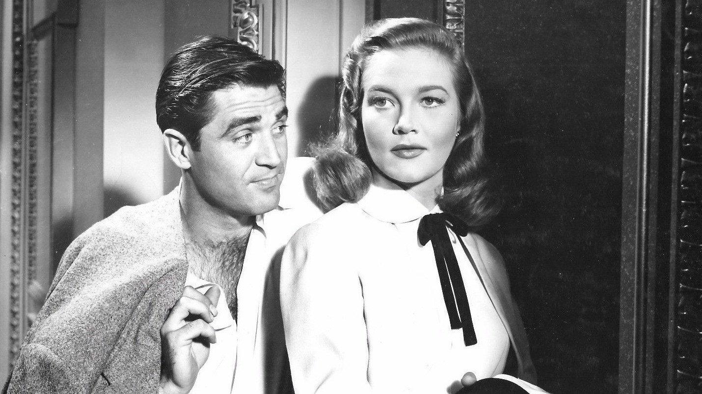 She's Back on Broadway 1953 movie scene
