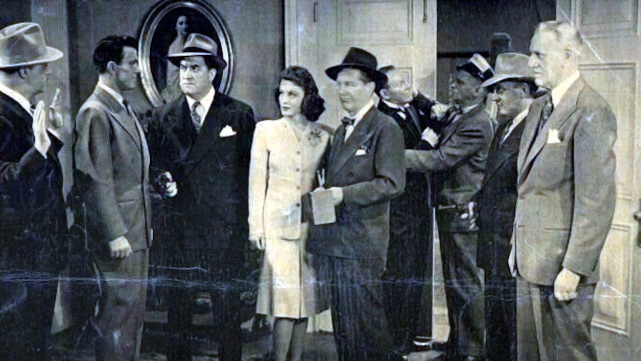 Murder Is My Business 1946 movie scene
