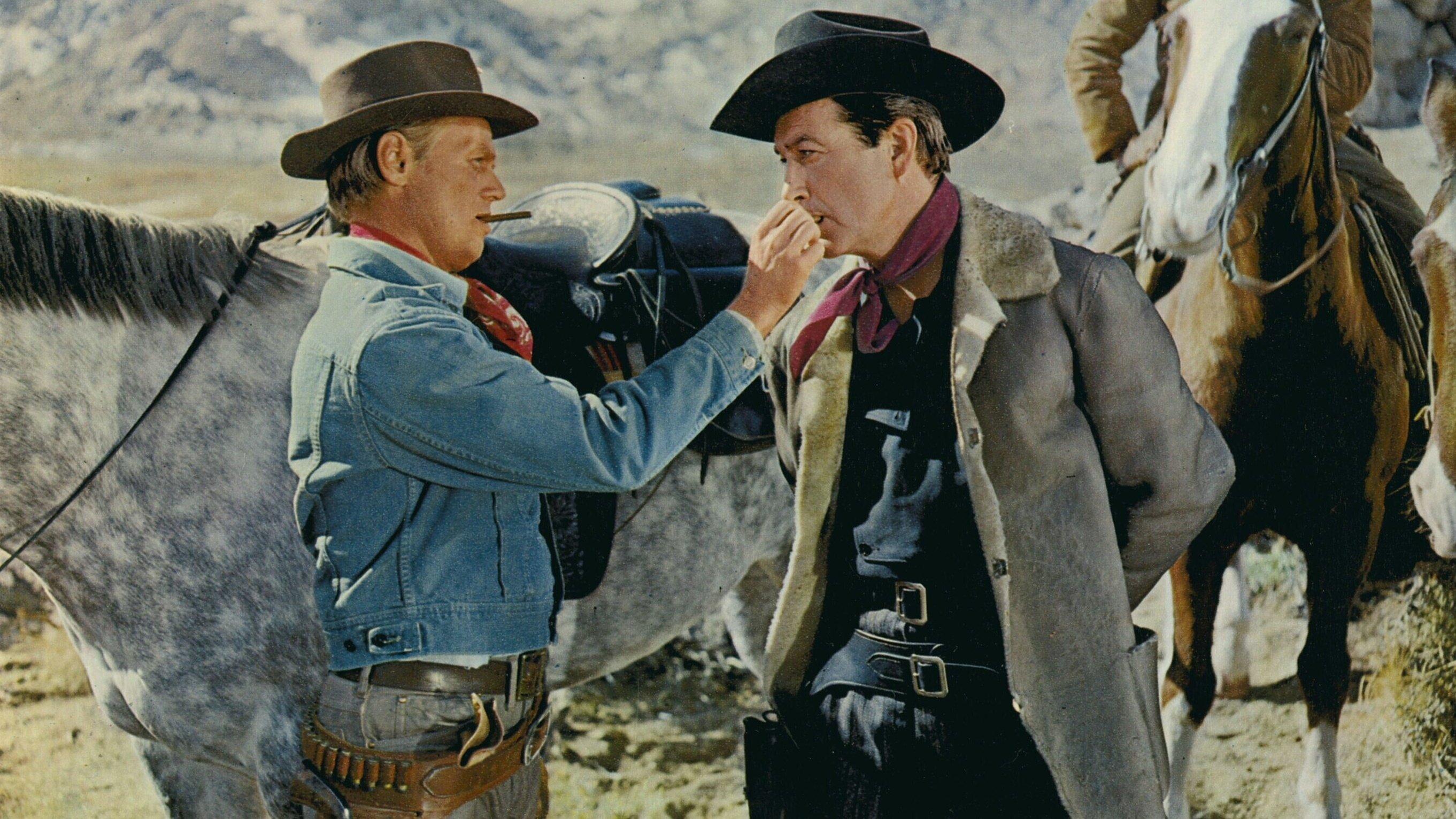 The Law and Jake Wade 1958 movie scene