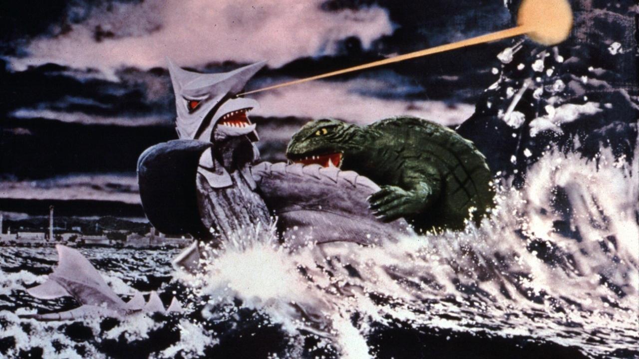 Gamera vs. Zigra 1971 movie scene