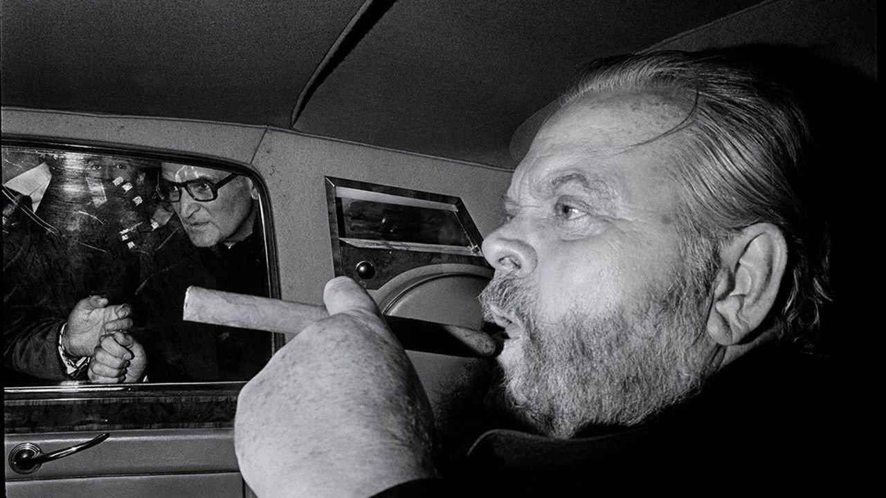 Portrait: Orson Welles 1968 movie scene