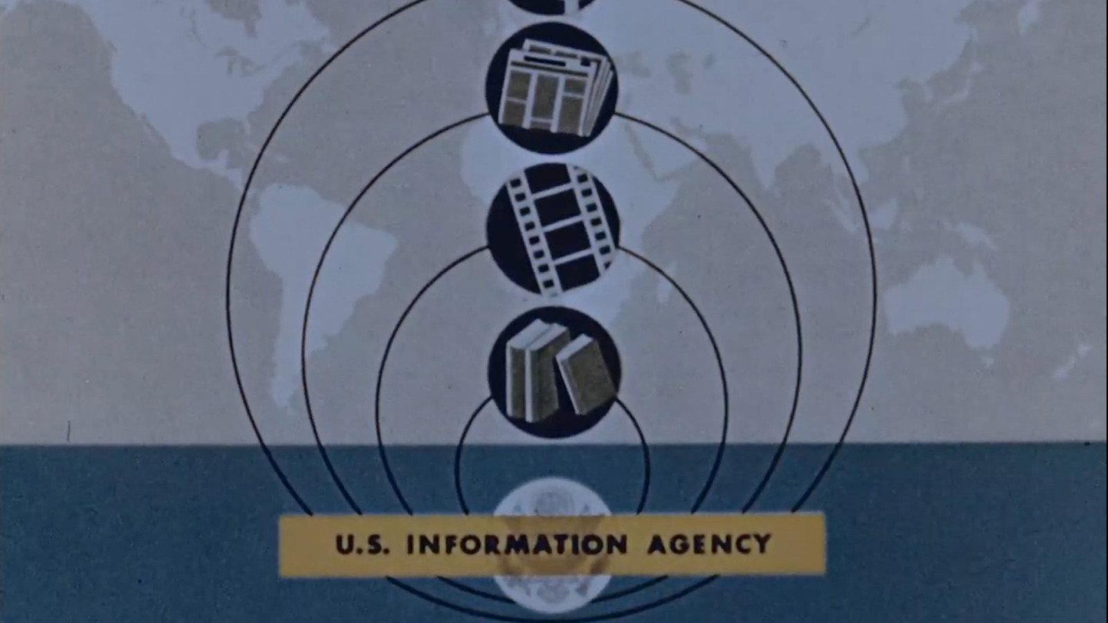 The U.S. Overseas Information Program 1954 movie scene