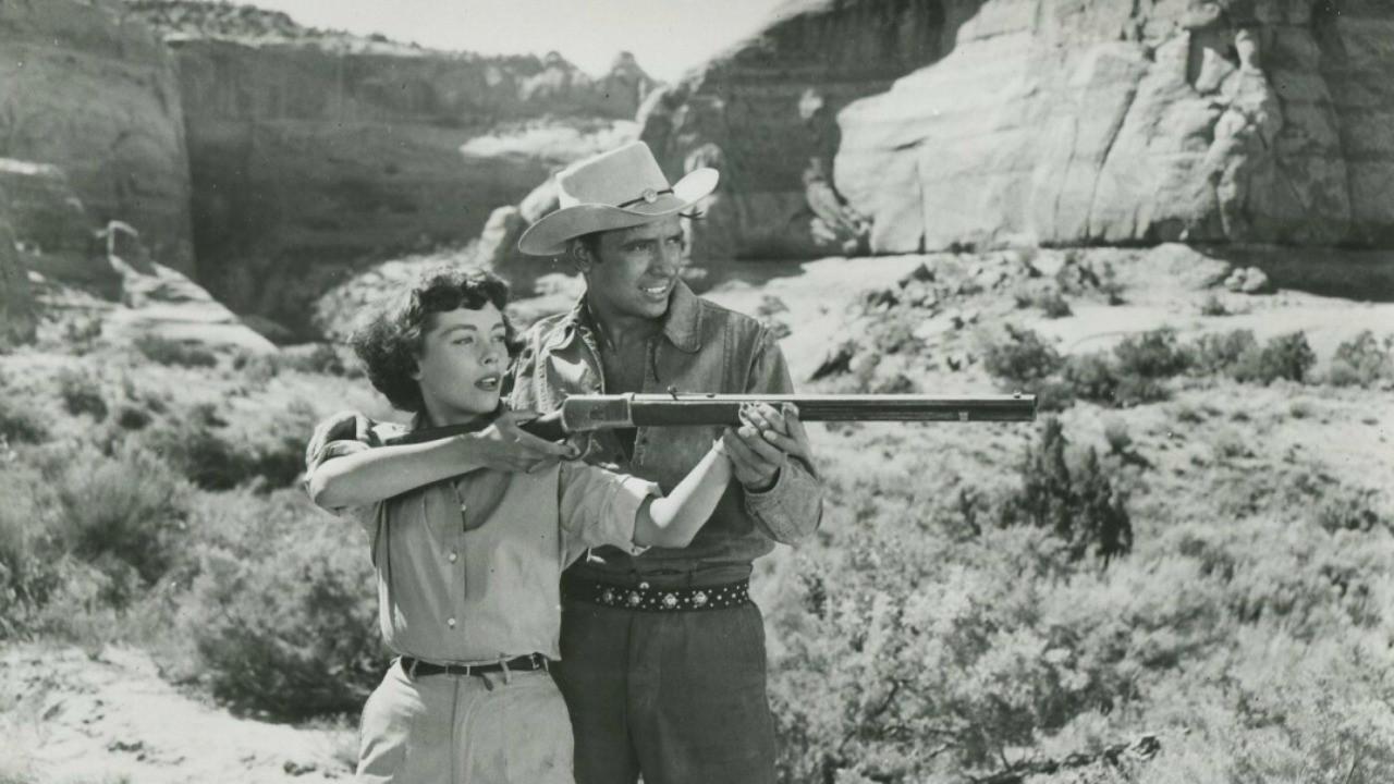 Canyon Crossroads 1955 movie scene