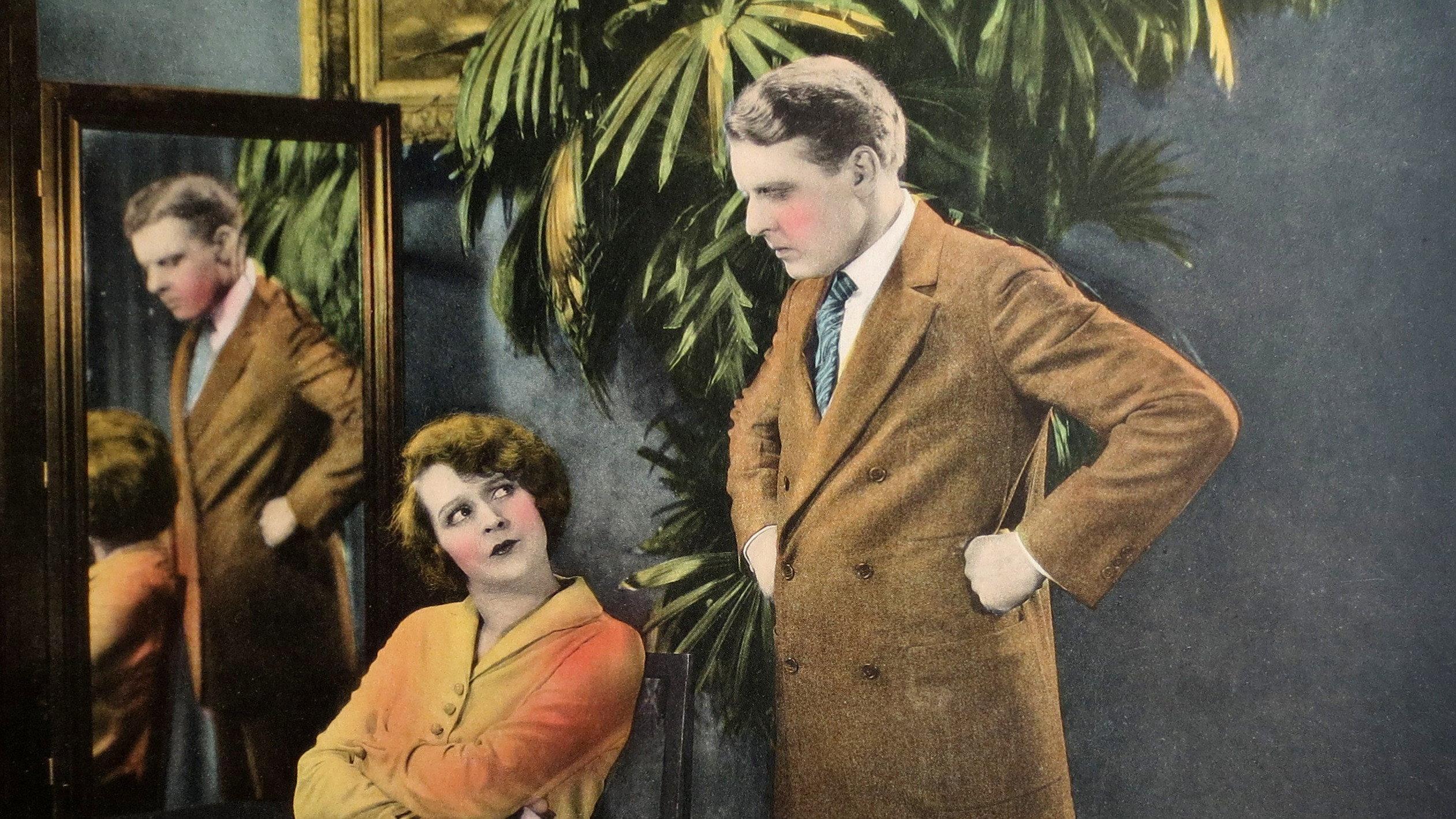 The Girl Who Wouldn't Work 1925 movie scene