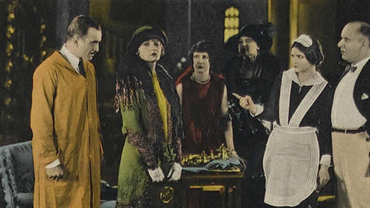 In Borrowed Plumes 1926 movie scene