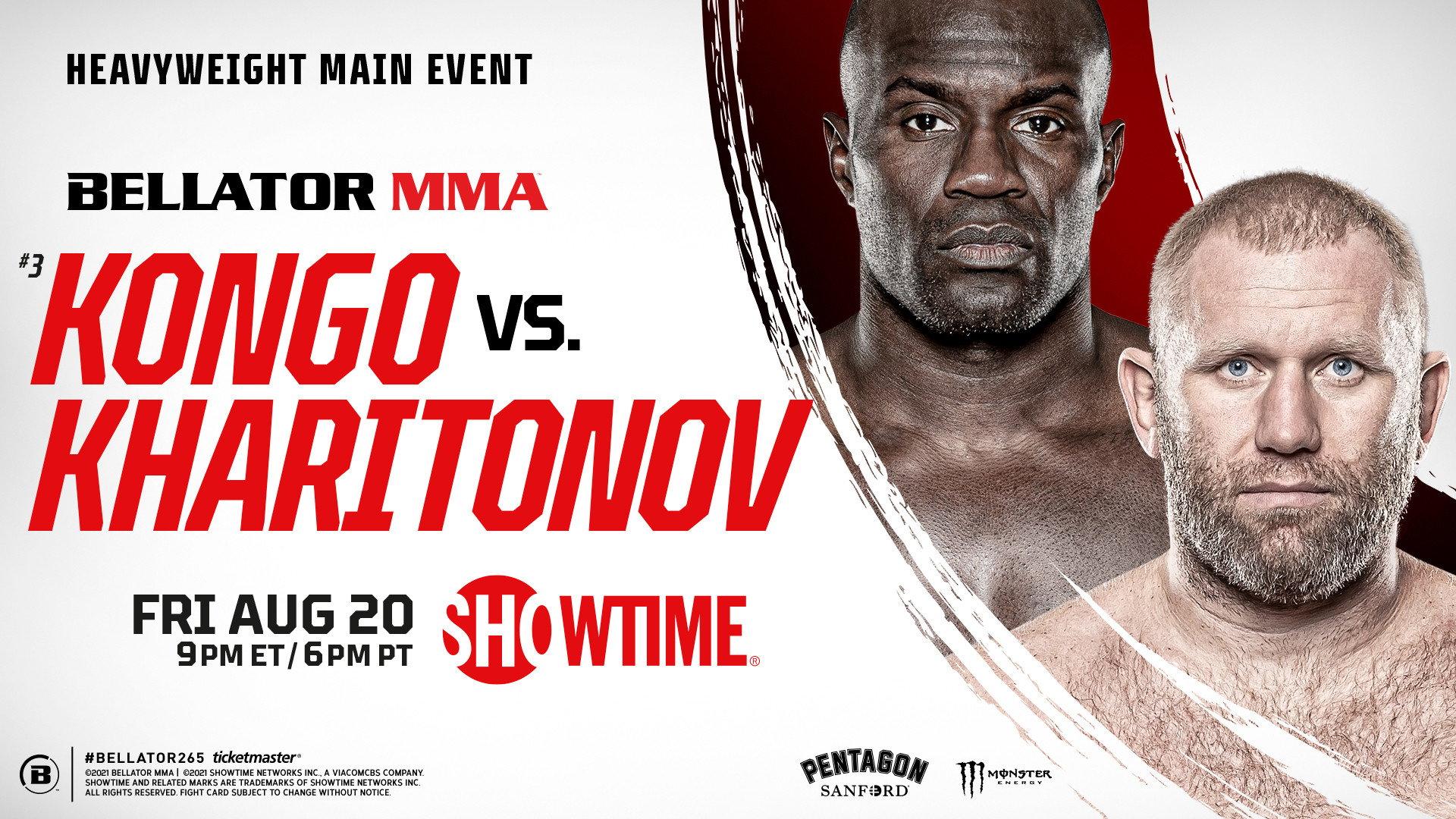 Bellator 265: Kongo vs. Kharitonov 2021 movie scene