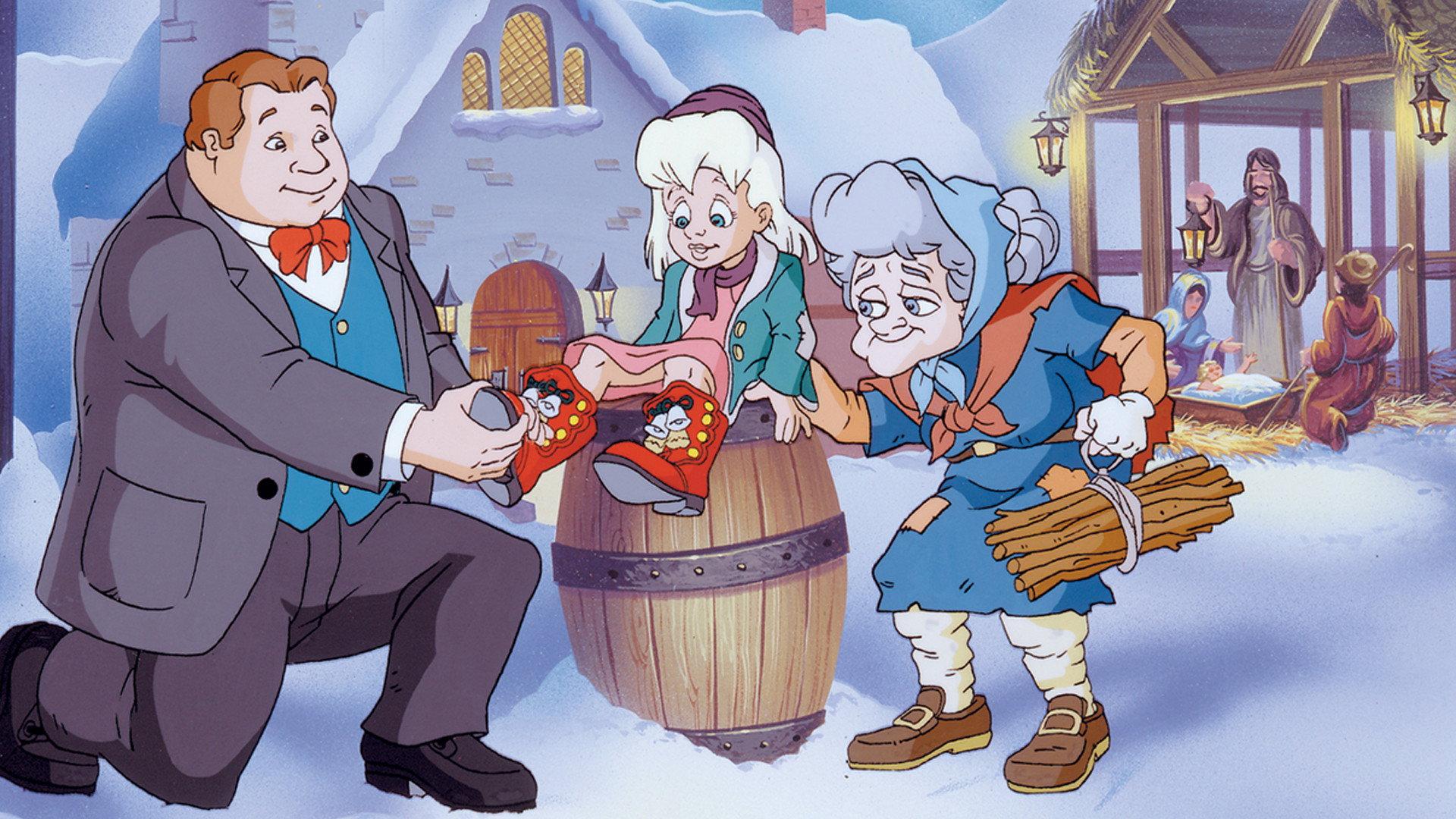 Red Boots for Christmas 1995 movie scene
