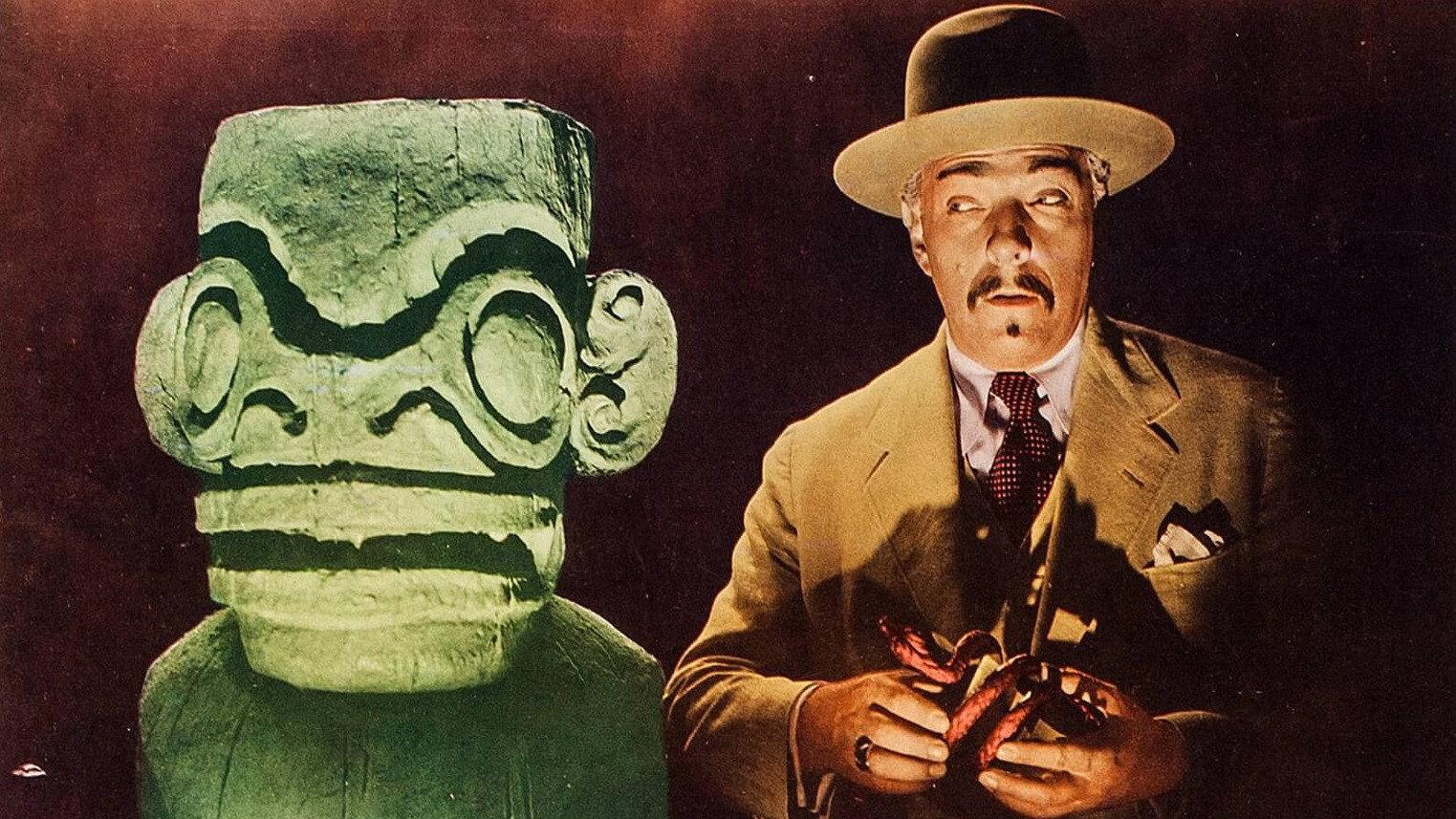 The Feathered Serpent 1948 movie scene