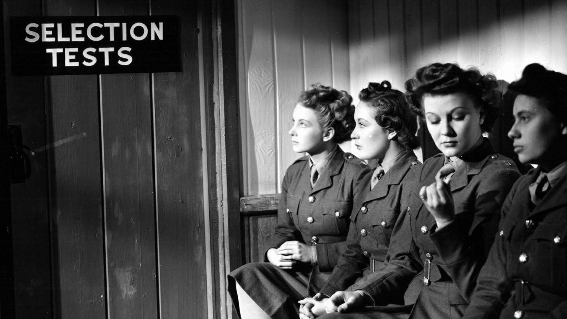 The Gentle Sex 1943 movie scene