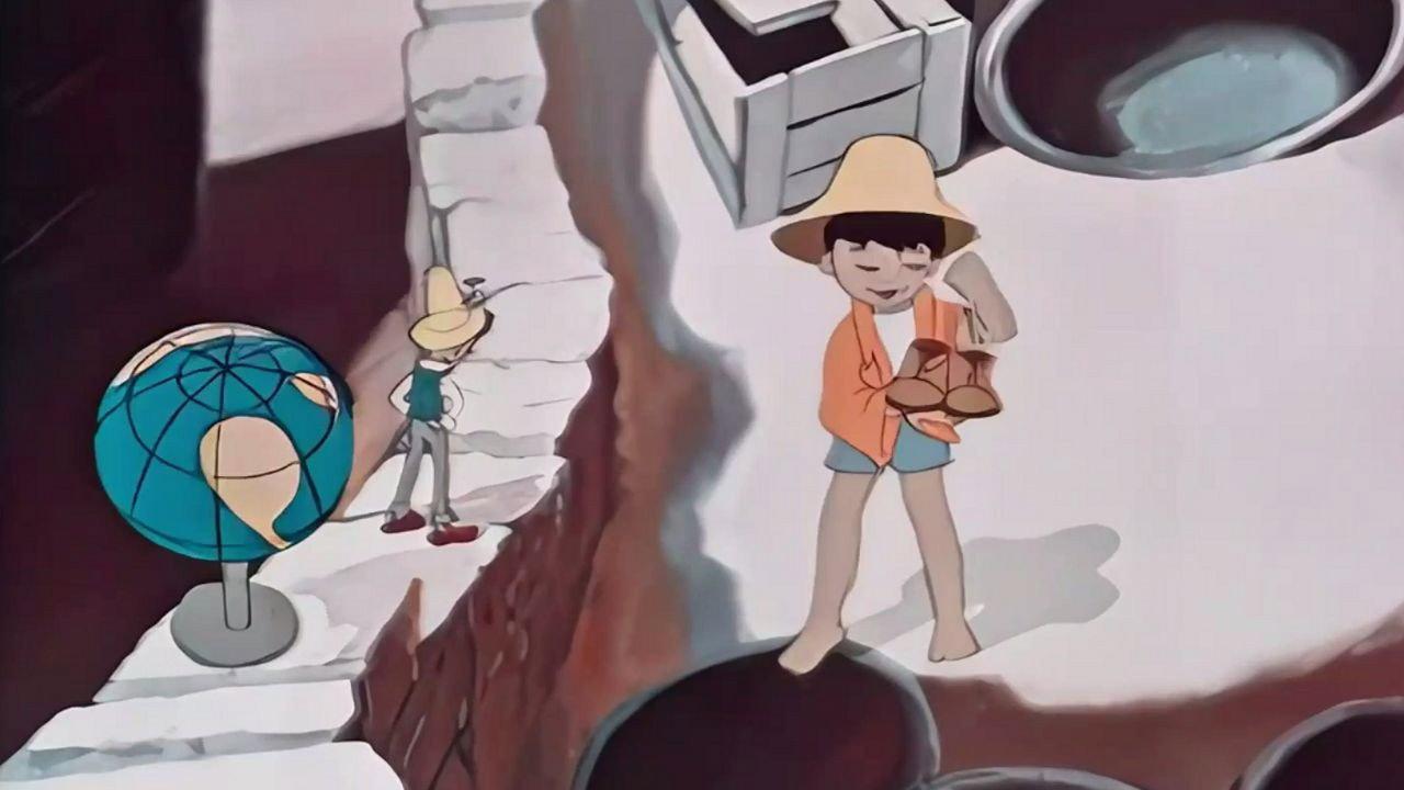 The Boy from Napoli 1958 movie scene