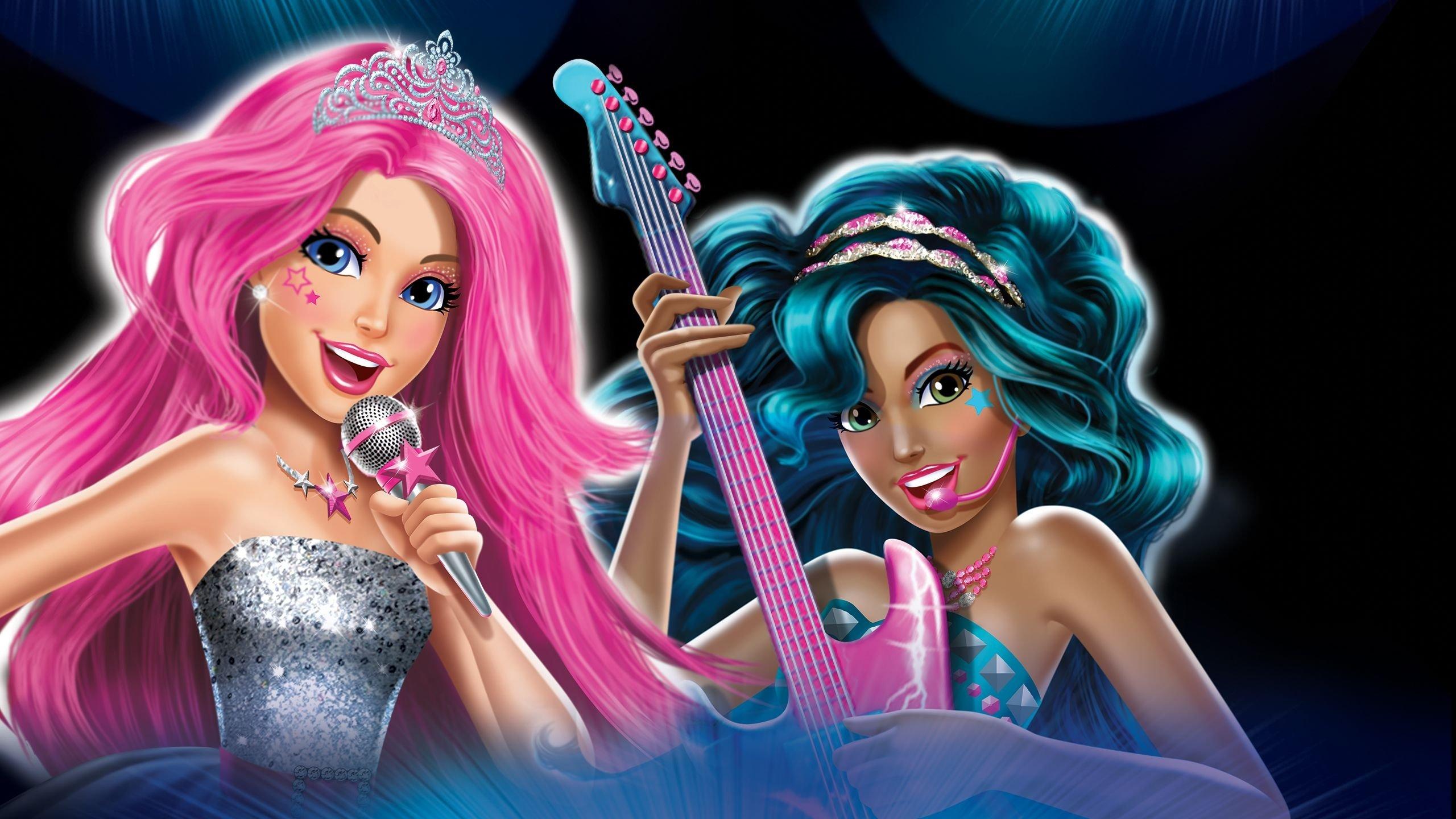 Barbie in Rock 'N Royals 2015 movie scene