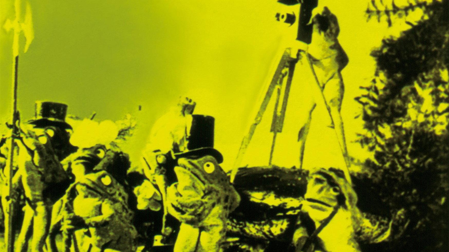 The Frogs Who Wanted a King 1922 movie scene