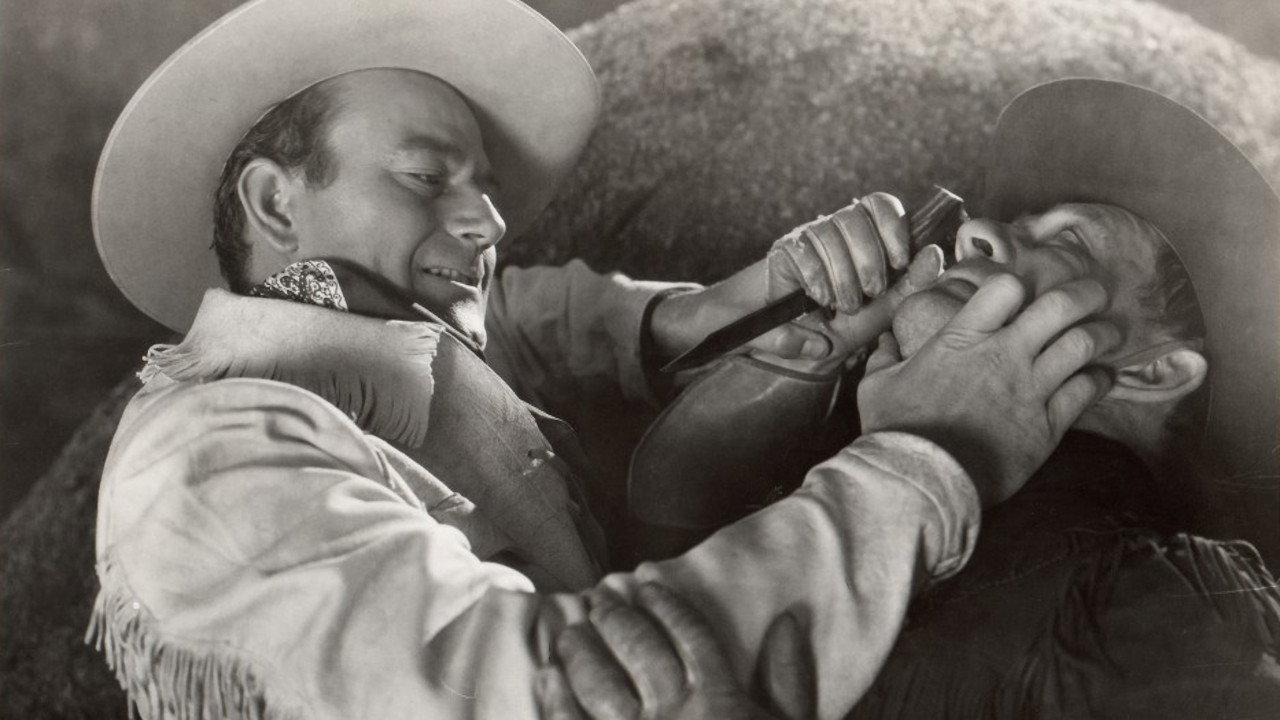 The Oregon Trail 1936 movie scene