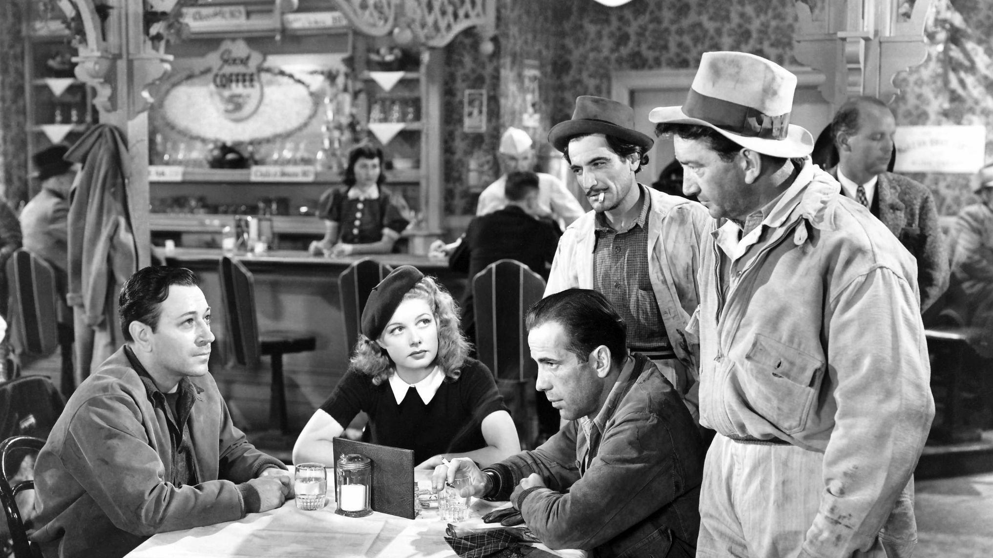 They Drive by Night 1940 movie scene