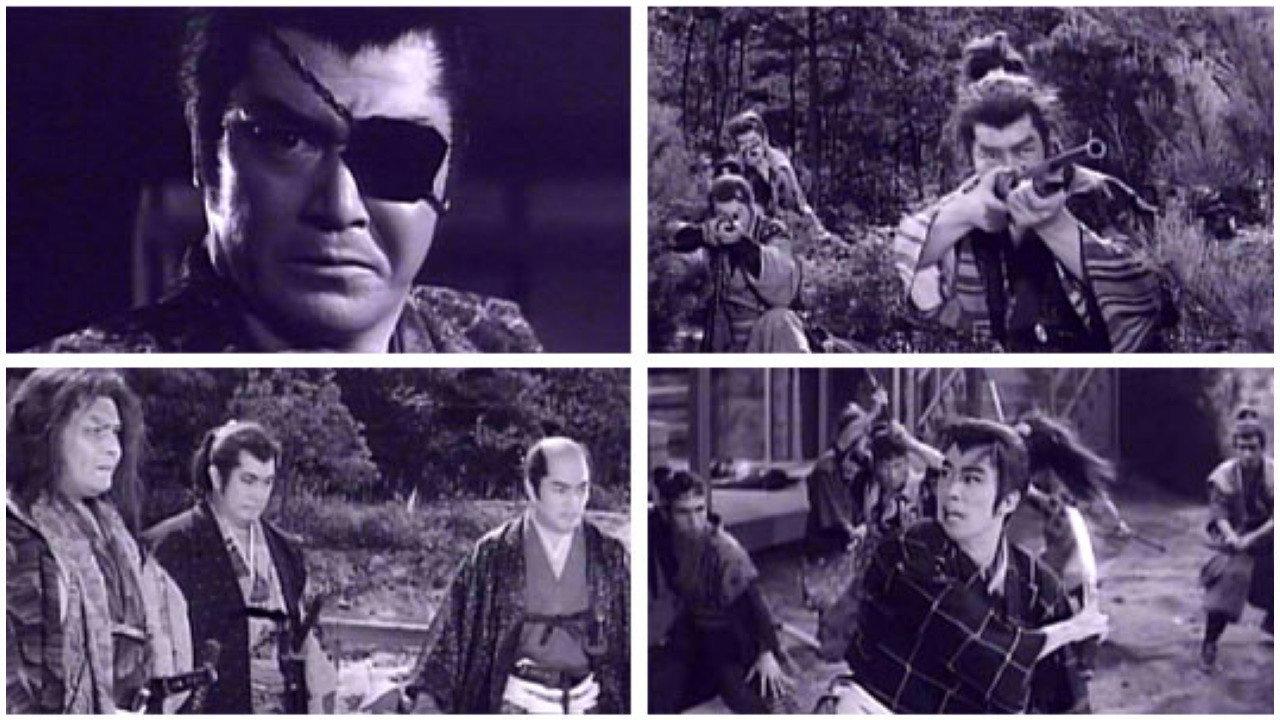 Yagyu Chronicles 3: The Valley of Outlaws 1961 movie scene