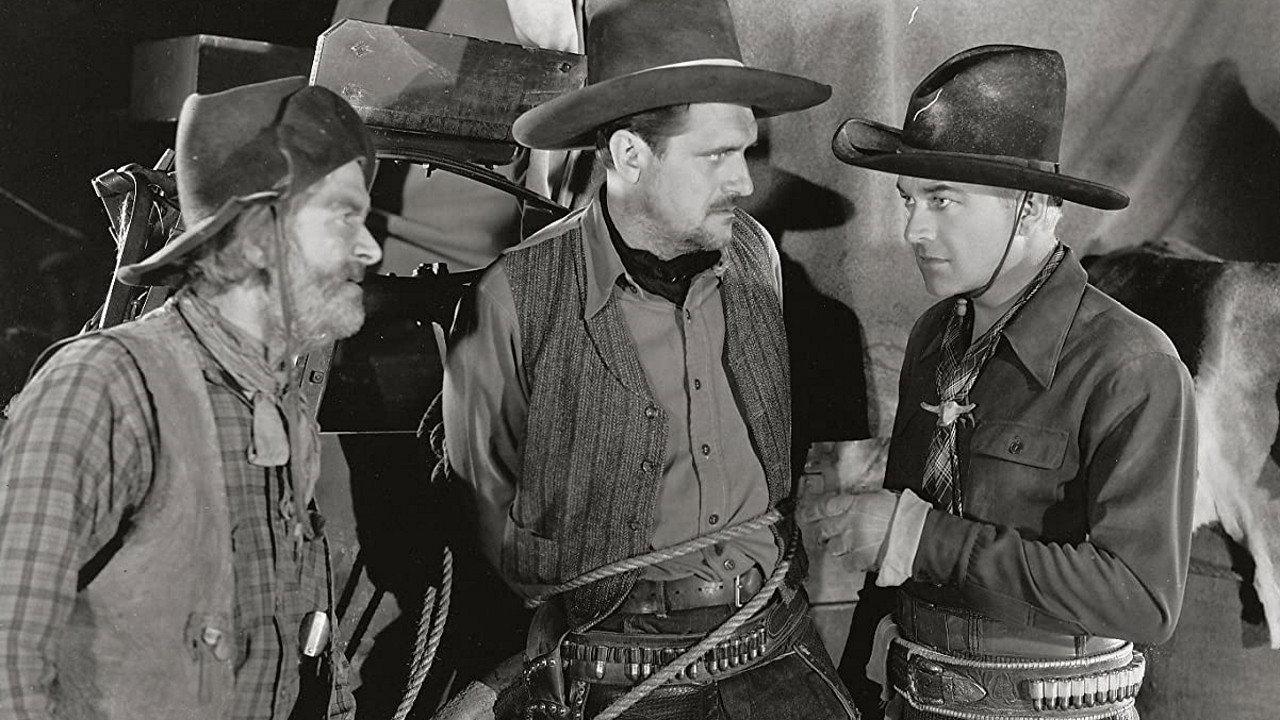 Trail Dust 1936 movie scene