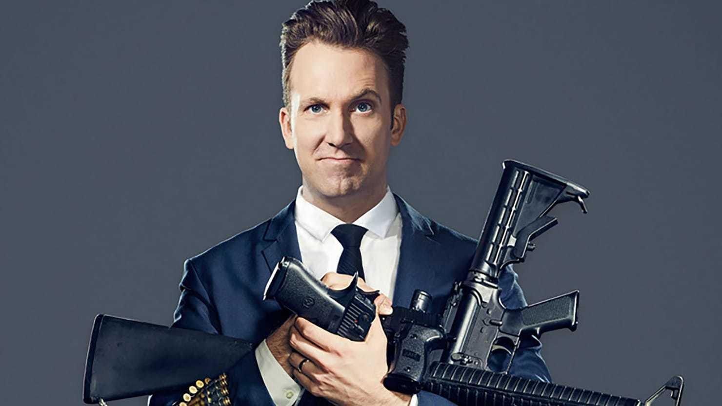 Jordan Klepper Solves Guns 2017 movie scene