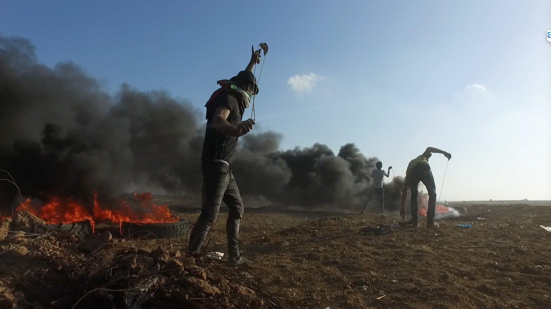 Gaza Fights for Freedom 2019 movie scene