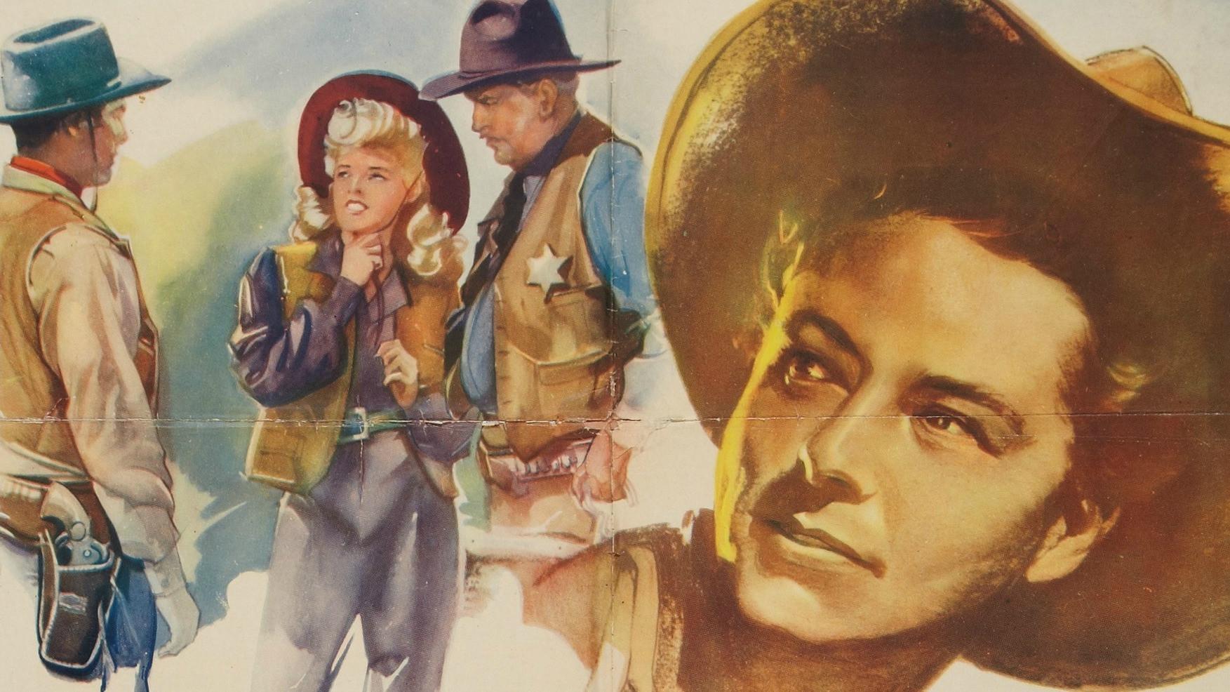 Land of the Open Range 1942 movie scene