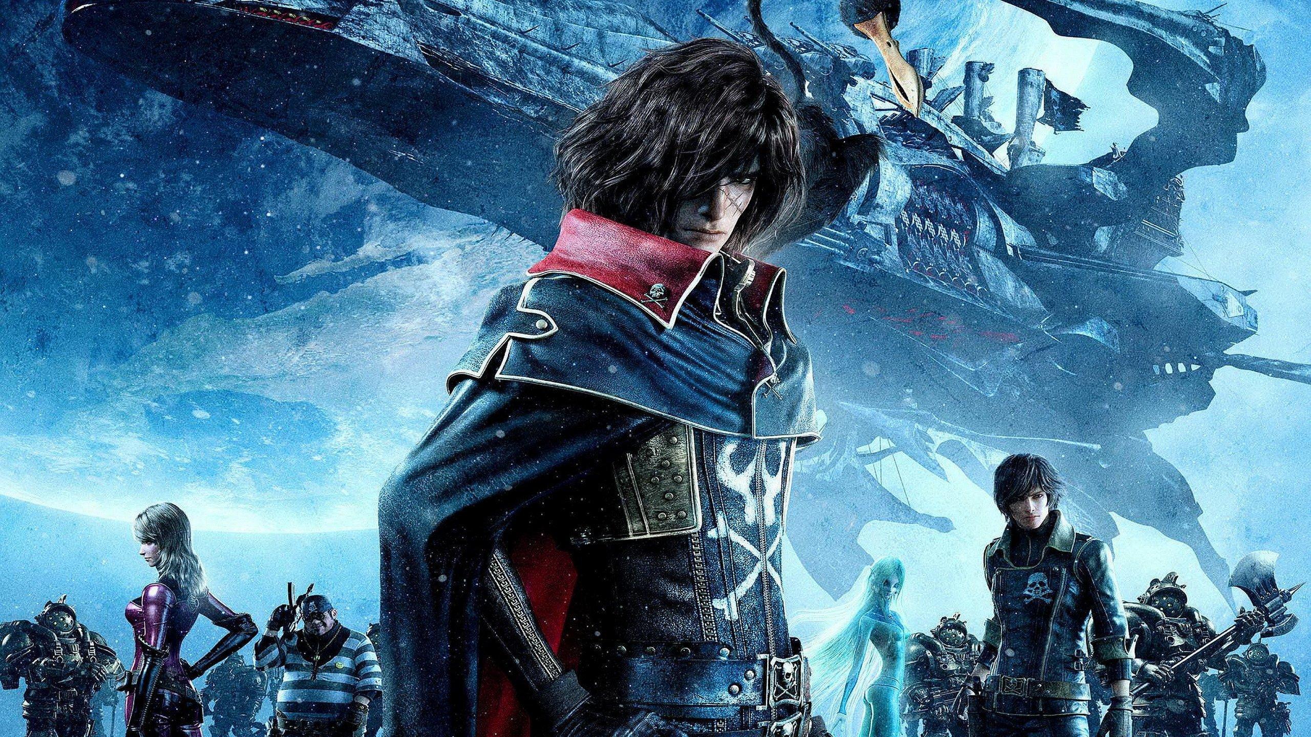 Space Pirate Captain Harlock 2013 movie scene