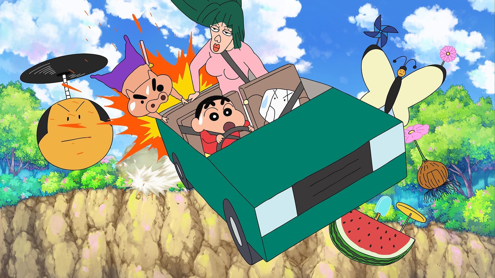 Crayon Shin-chan: Crash! Scribble Kingdom and Almost Four Heroes 2020 movie scene
