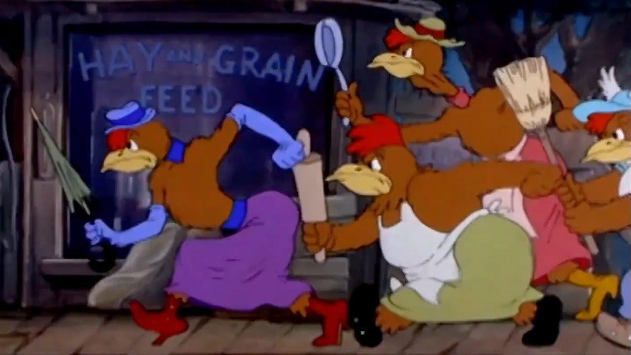 Tom Turkey and His Harmonica Humdingers 1940 movie scene