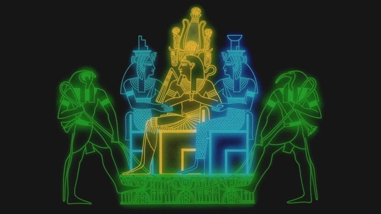 Ra: The Path of the Sun God 1990 movie scene