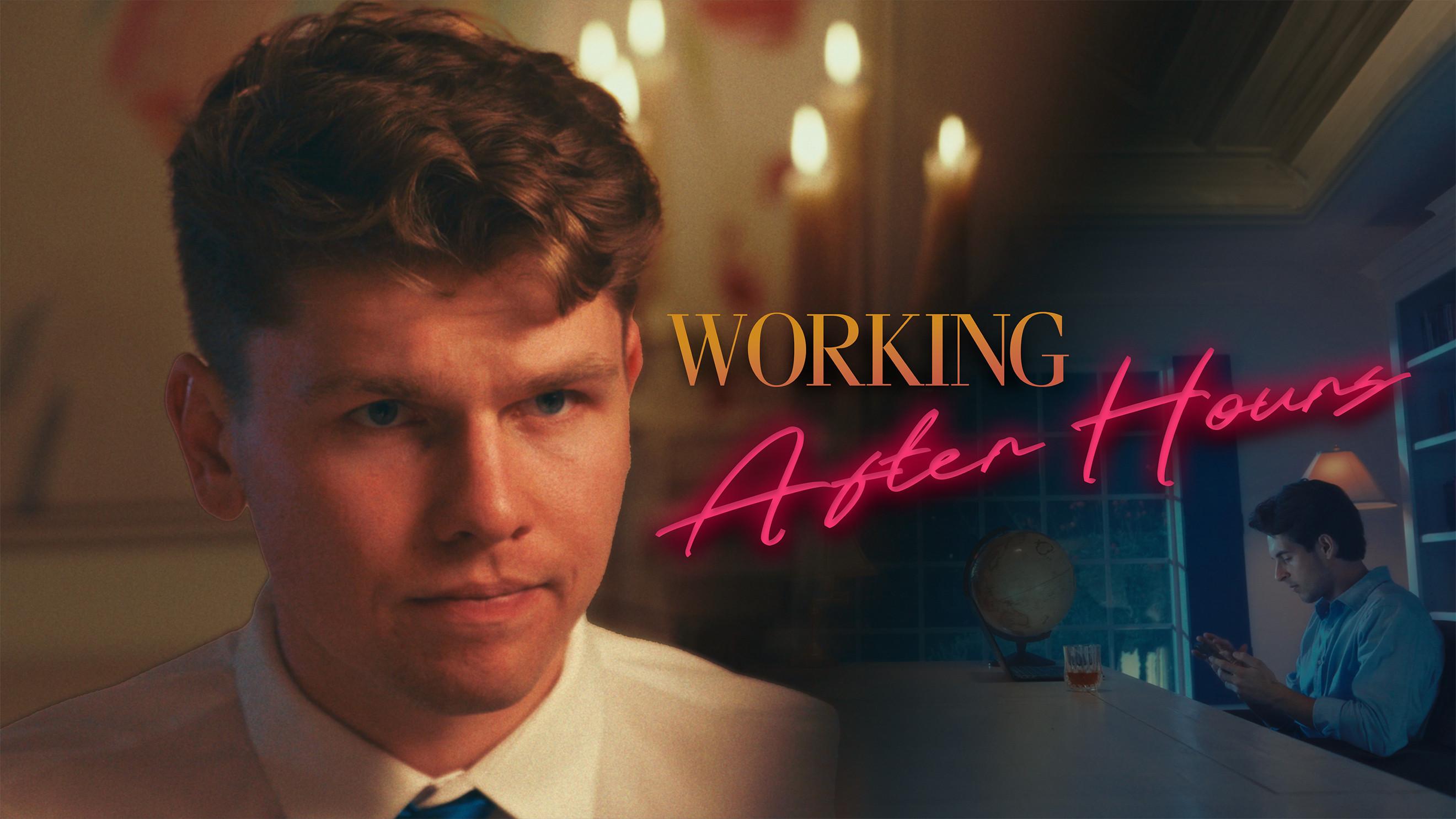 Working After Hours 2024 movie scene