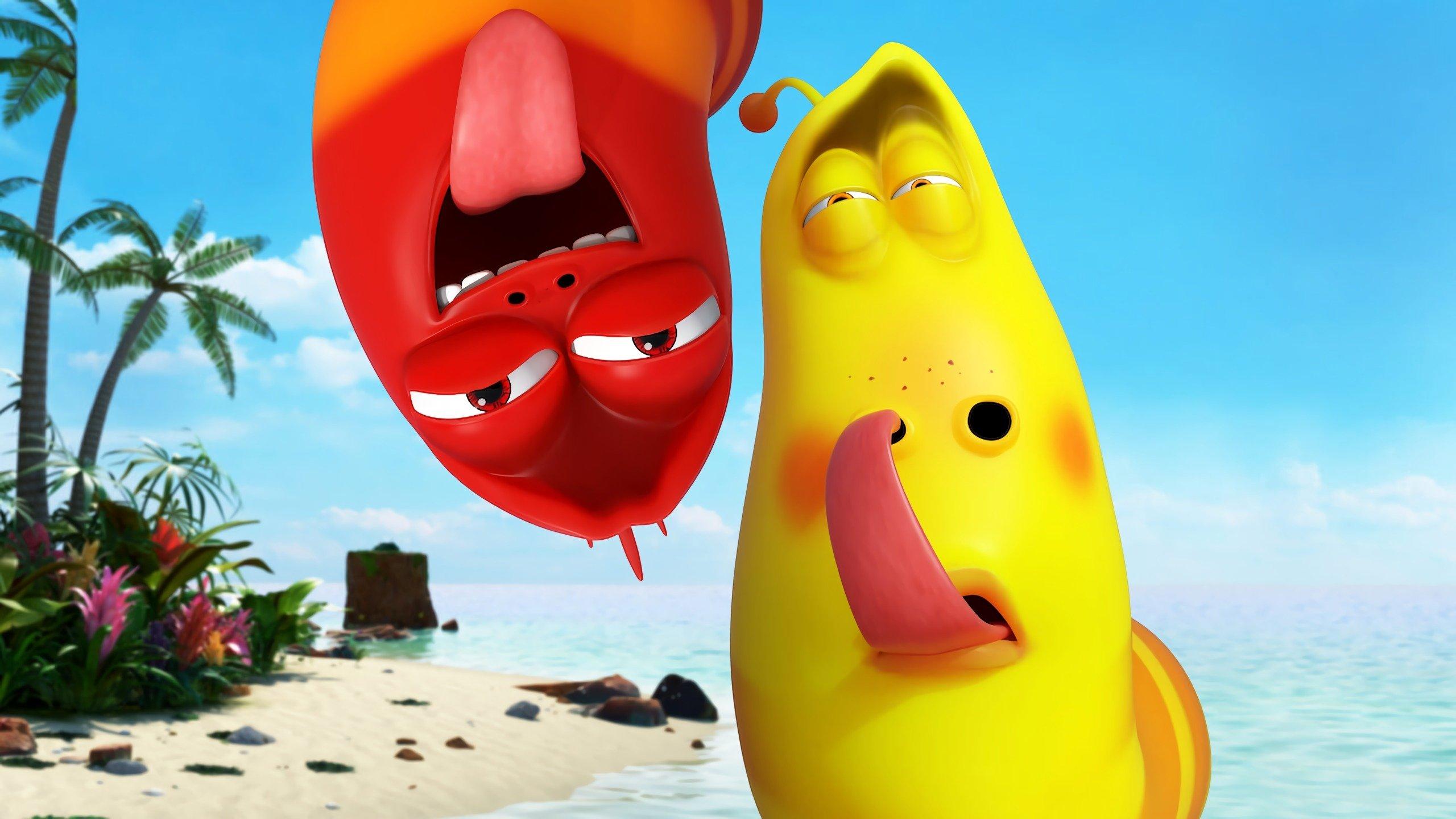 The Larva Island Movie 2020 movie scene