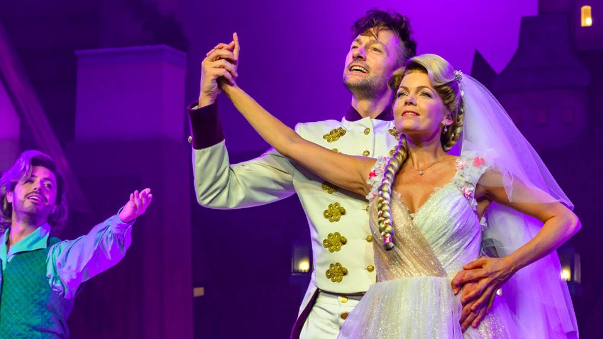Rapunzel The Musical 2024 movie scene