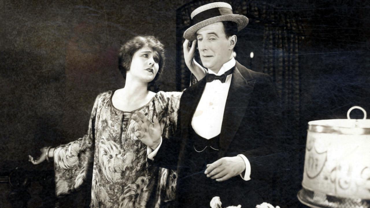 A Society Exile 1919 movie scene