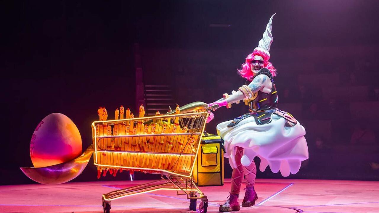 National Theatre Live: Dick Whittington – A Pantomime for 2020 2020 movie scene