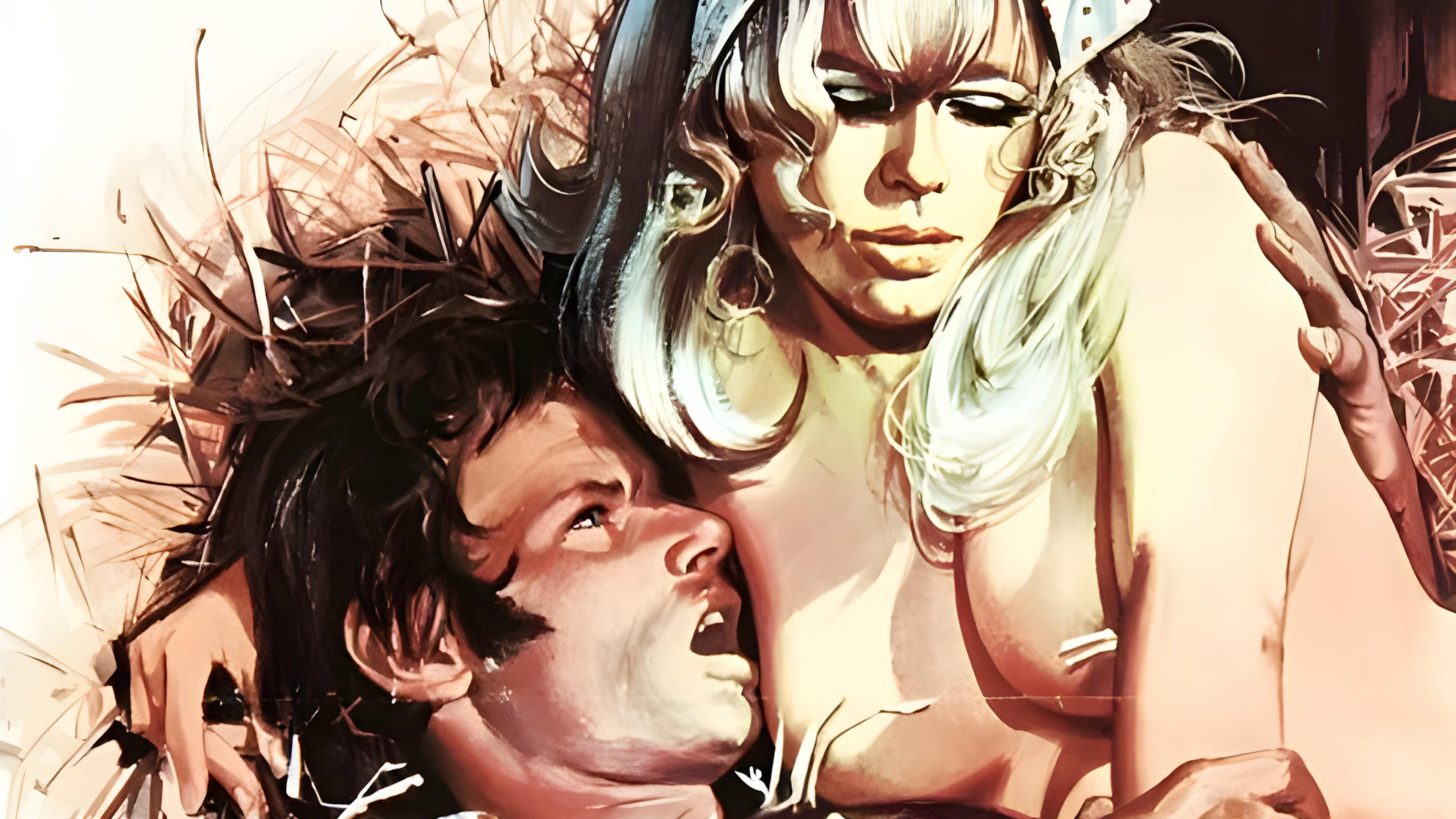 East Meets West in Bed 1973 movie scene
