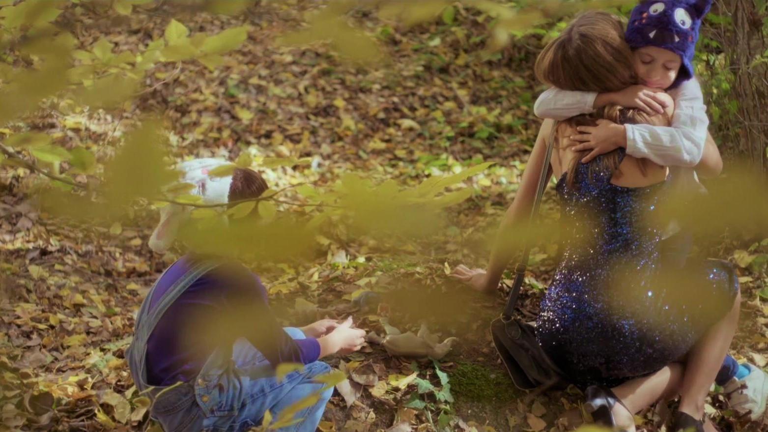 Marisa in the Woods 2018 movie scene